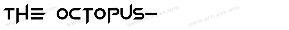 The Octopus字体转换